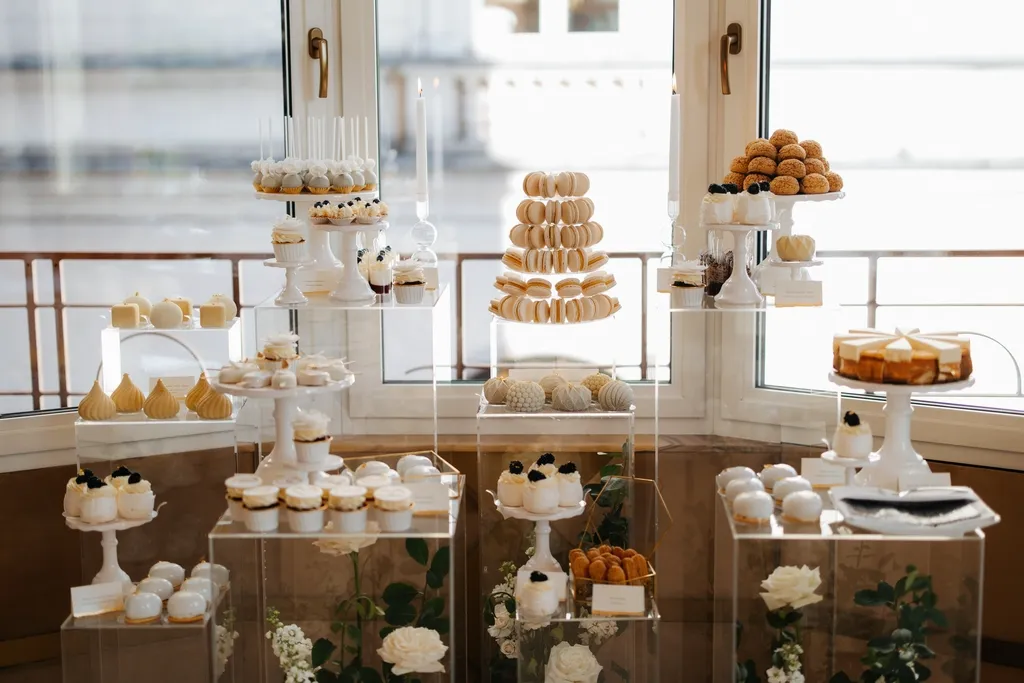 słodki stół na wesele, wedding planner doradza w wyborze wykonawców